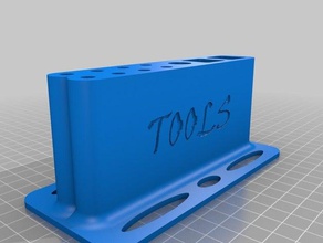 tool holder holders & boxes 3d print model - Mito3D