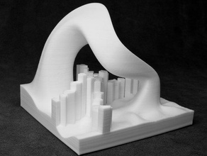 après l'invasion extraterrestre sculptures fusion 360 3d print model - Mito3D
