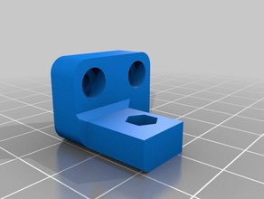 solidoodle z-stop nut trap 3d printer accessories 2 3d print model - Mito3D