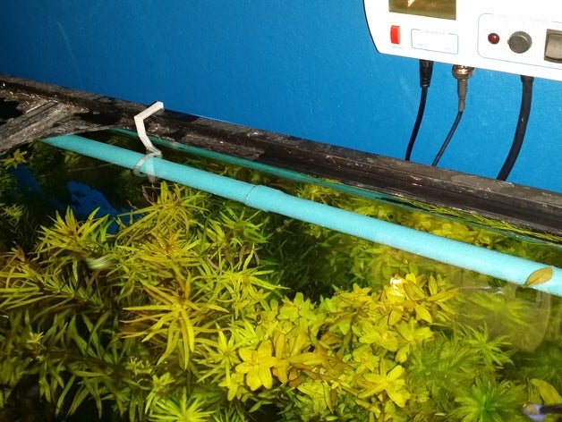 55 gallon aquarium spraybar planted tank 3D print model - Mito3D