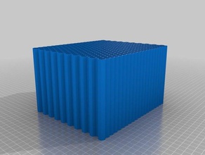 meu favo de mel personalizado gerador biologia 3d print model - Mito3D