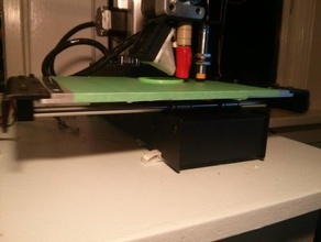 simple pies de metal Impresora 3d accesorios printrbot 3d print model - Mito3D