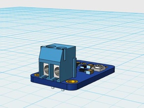 adafruit mono 2,5 w classe d amplificador de áudio eletrônica o 3d print model - Mito3D