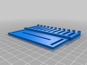 mount yere kablo tutucu düzenleyici masası organizasyon 3d print model - Mito3D