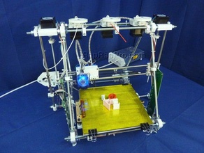 reprappro tricolour mendel 3d printers kit 3d print model - Mito3D