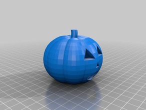 mon personnalisés jack-o-lantern décor personnalisé 3d print model - Mito3D