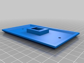 single keystone jack building enclosure household customized 3d print model - Mito3D