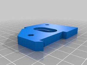 mgs groovemount prusa i3 3d printer parts extruder reprap 3d print model - Mito3D