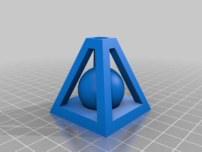piramit küre matematik 3d print model - Mito3D