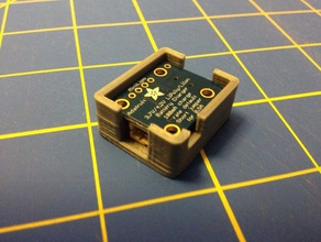 gabinete mini-lipo carregador usb eletrônica adafruit caixa eletrônico lipo 3d print model - Mito3D