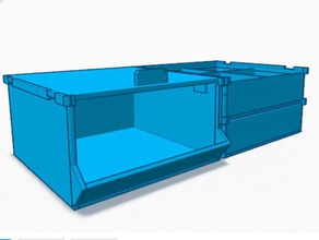cuadro de conjunto portaherramientas y cajas los cuadros rompecabezas herramientas 3d print model - Mito3D