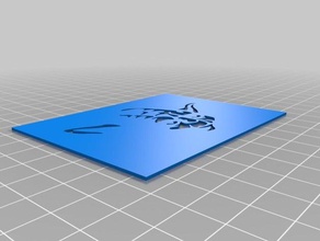 yoda pochoir l'art des outils personnalisé de star wars 3d print model - Mito3D