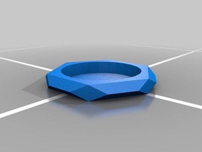 low-poly pulseira pulseiras baixa contagem de polígonos 3d print model - Mito3D