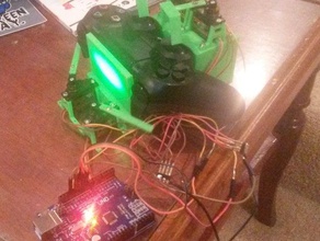 destino cadinho autoplaying robô jogos de vídeo a reprodução automática controlador o ps4 3d print model - Mito3D