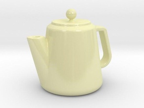 herbal infusor teapot kitchen & dining chai cjha leaf tea 3d print model - Mito3D