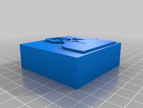 thatsmycube - edgar allan poe 3d print model - Mito3D