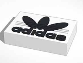 adidas signs & logos 3d print model - Mito3D