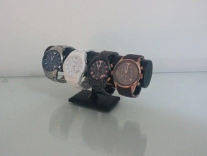 soporte de relojes la moda Modelo 3d Impresora accesorios armani reloj diseño mano del hombre impresora pie tiempo el temporizador mujer 3d print model - Mito3D