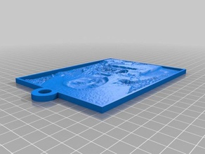 lx Arte en 2d personalizado 3d print model - Mito3D