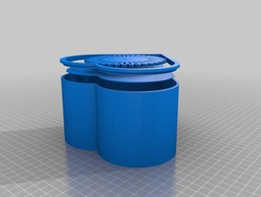 meine individuelle Schmuck-Geschenk-box kundengebundene 3d print model - Mito3D