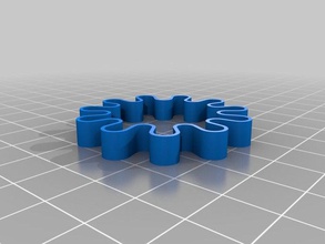 my customized stretchy band mechanical toys 3d print model - Mito3D