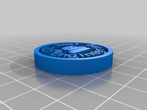 mi personalizados moneda creador monedas & insignias personalizado 3d print model - Mito3D