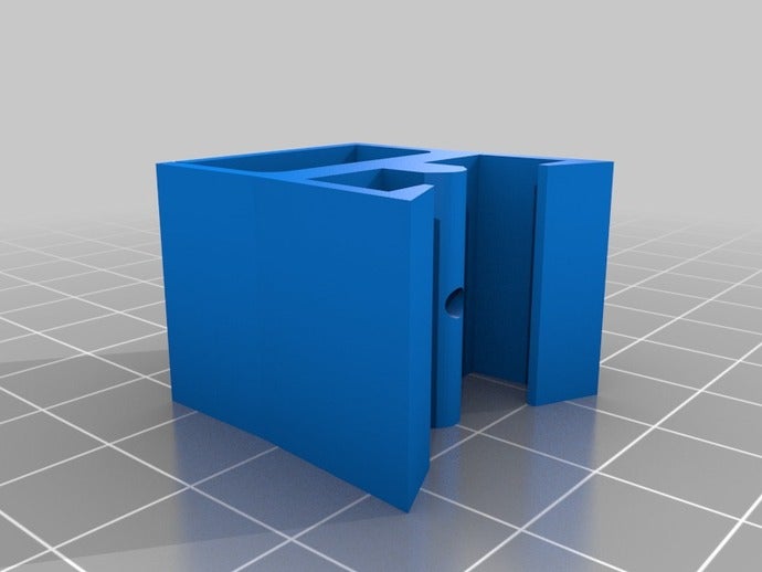 t-slot pençe Tel yönlendirici 20 mm ekstruzyon 3d yazıcı parçalar alüminyum çekilmiş fındık profil değiştirme 3D print model - Mito3D