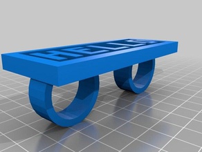 ri9ng3 anéis personalizado 3d print model - Mito3D