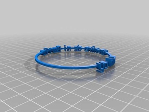 yo bracelet de marque 2 art personnalisé 3d print model - Mito3D