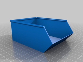 stackable box 2 tool holders & boxes customized 3d print model - Mito3D