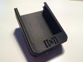 iphone 4 + 5 combi détenteur de la voiture téléphone mobile charge le chargeur titulaire l'iphone 4s 5s usb 3d print model - Mito3D