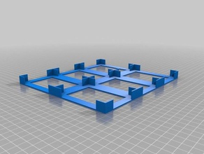 6 ponte del titolare della carta giocattolo & accessori di gioco giocare a carte 3d print model - Mito3D