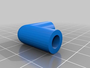 right angle rod connector parts customized 3d print model - Mito3D