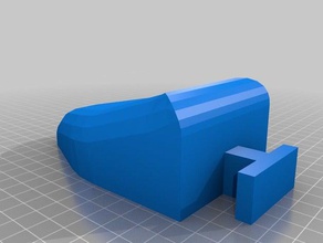 einfach aufgespannt einfügen - Zubehör Schuh 3d print model - Mito3D