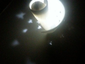 Stern-Projektor - canis major Physik & Astronomie Kernstück in der kosmologie Abendessen Lampe reprappro Raum Sterne Hochzeit 3d print model - Mito3D