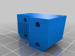 rigidbot 20 zahn Versatz Gürtel Greifer mobius 3d-Drucker Teile 3d print model - Mito3D