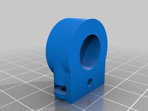 mendelmax 20 bearing holder igus bearings 3d printer parts mendelmax2 2 3d print model - Mito3D