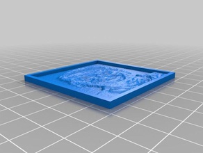 mein gesicht 2d-Kunst kundengebundene 3d print model - Mito3D