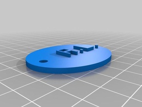 mi personalizados namensschild personalizado 3d print model - Mito3D