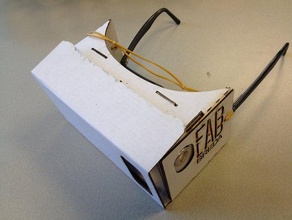 dodocase google cartón personas gafas diy oculus rift vr 3d print model - Mito3D