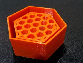 Balıkesir 3 boyutlu yazıcı 3dyap silikonlar bal pete kal b modeli silikon kalıp model Petek banyo balikesirde 3d print model - Mito3D