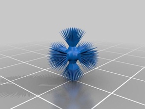 spikey sculture 3d print model - Mito3D