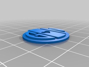 my customized monogram pendant multiple loops - g heart n jewelry 3d print model - Mito3D