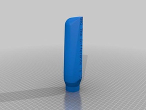 Tippen Sie auf Griff Haushalt 3d print model - Mito3D