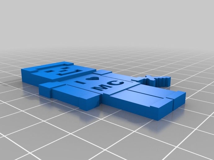 kalp minecraft oyunlar 3D print model - Mito3D