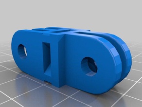 atk9k anillo de gopro tamaño la varilla cámara personalizado 3d print model - Mito3D