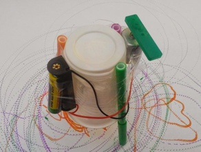 doodlebot spinners model robots 3d print model - Mito3D