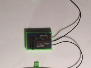 hitec rx durumda anten tutucu r c araçlar hobiler radyo rc 3d print model - Mito3D