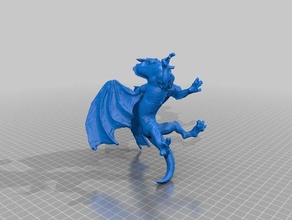 hunter dragon - Zubehör 3d print model - Mito3D