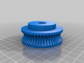 linear actuator worm gear costumized direct drive engineering customized 3d print model - Mito3D
